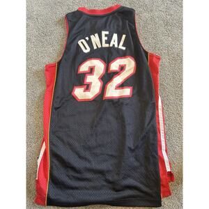 Reebok NBA Mens Miami Heat Shaquille O'Neal Shaq Basketball Jersey Size Large